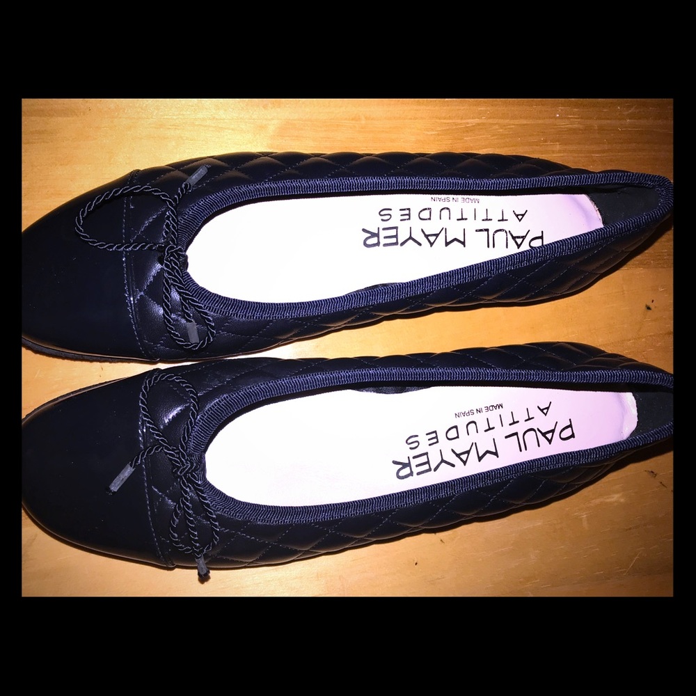 PAUL MAYER “Attitudes” Blue Flats 6B